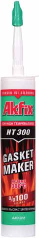 Akfix HT300 термостойкий силиконовый герметик